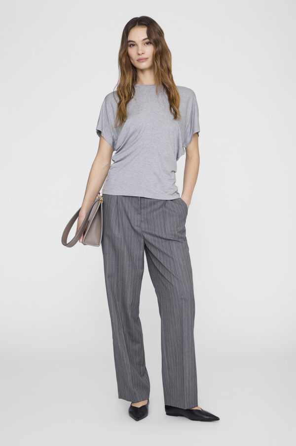 Zadig Tee - Black Grey Melange