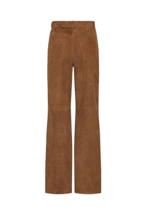 Straight Suede Pants Morel - Image 5