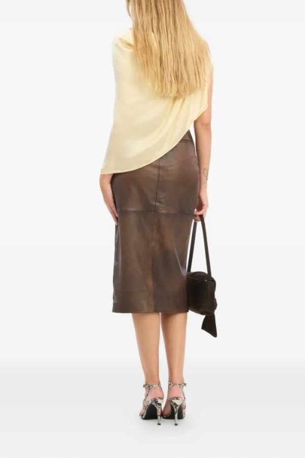 Chiffon Cape Top Italian Straw - Image 3