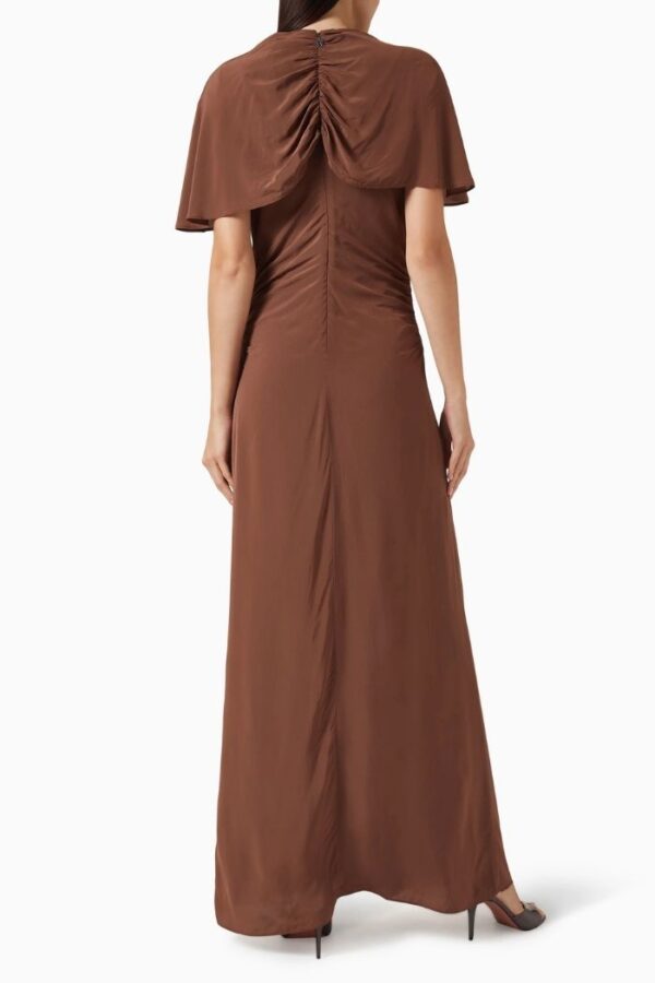 Maxi Cape Dress Potting Soil - Image 2