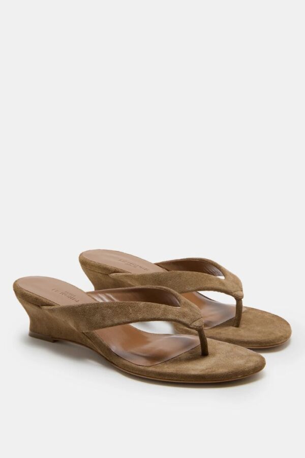 Micro Wedge Thong  Taupe