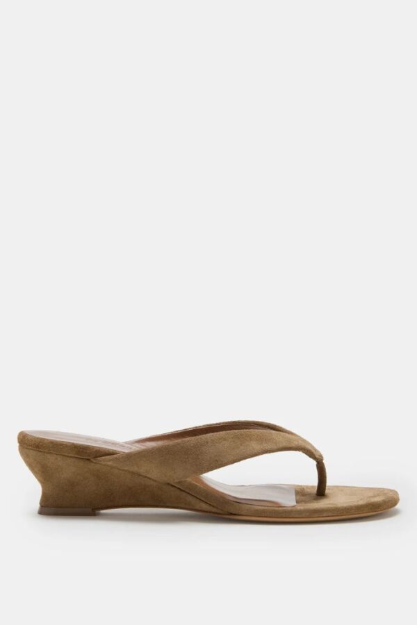 Micro Wedge Thong  Taupe - Image 2