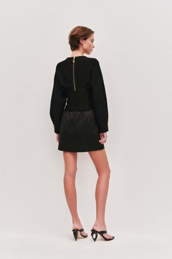 Demi Crystal Mini Skirt - Image 3