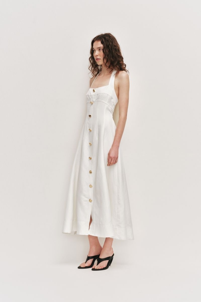 Monroe Halter mid dress - Image 2