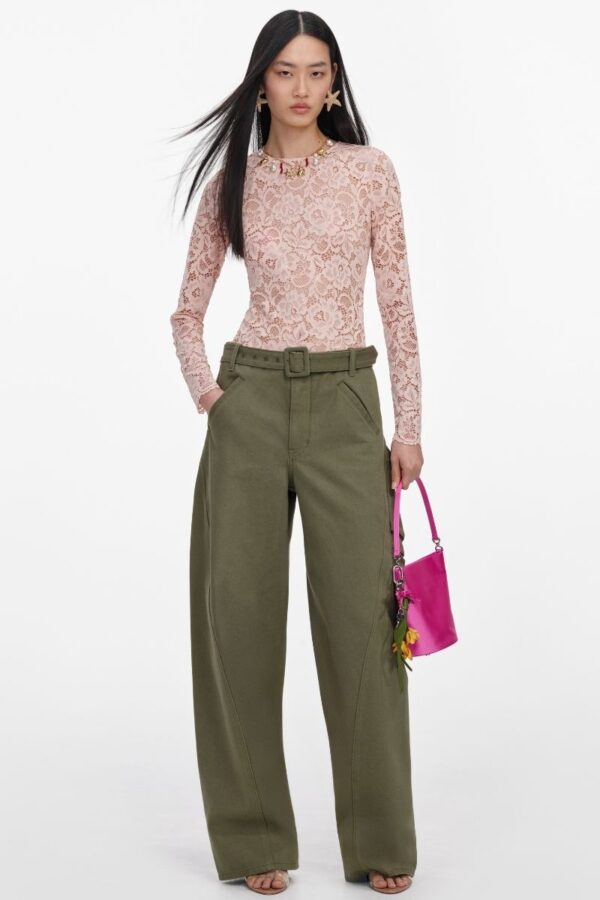 Khaki Cargo Jeans