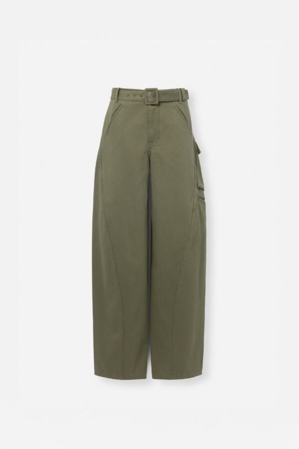 Khaki Cargo Jeans - Image 5