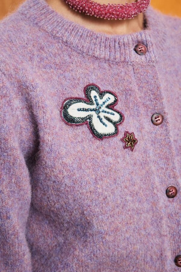 Reggie Cropped Cardigan - Image 5