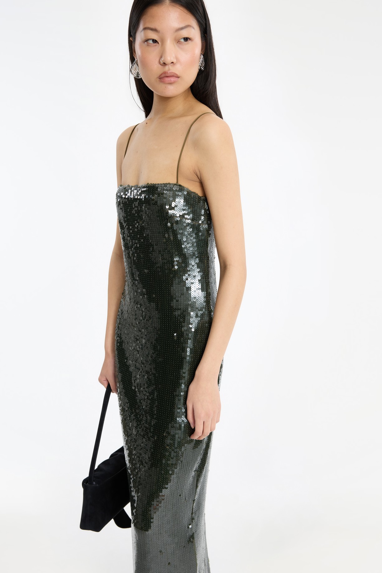 Sequins Maxi Slip Dress - Image 2