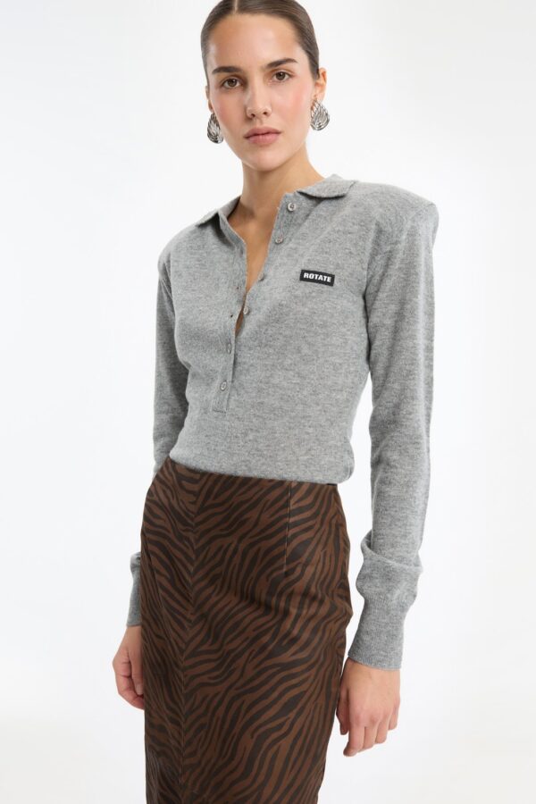 Wool L/S Polo