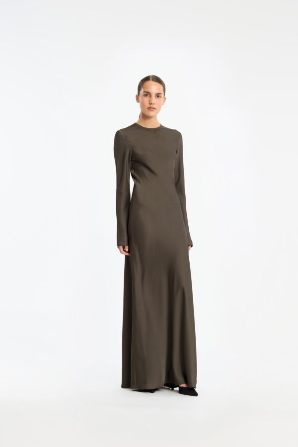 Satin Maxi Dress