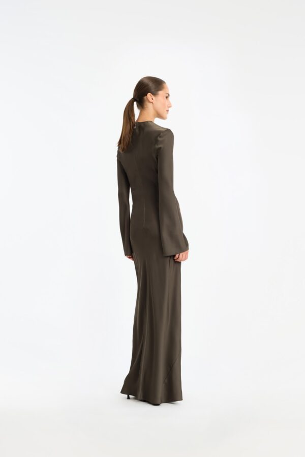 Satin Maxi Dress - Image 2