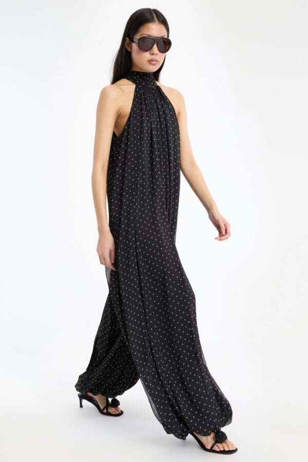 Chiffon Balloon Jumpsuit