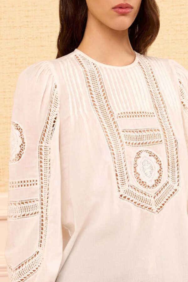 Marlowe LS Cotton Top - Image 2