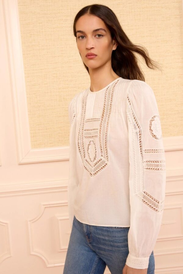Marlowe LS Cotton Top - Image 3