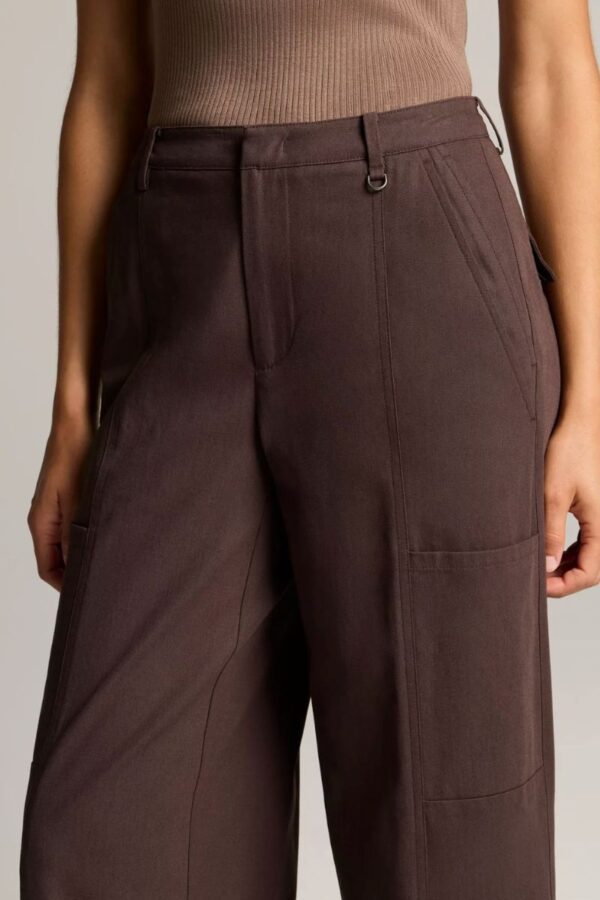 Mid Waist Paneled Pant - Image 4