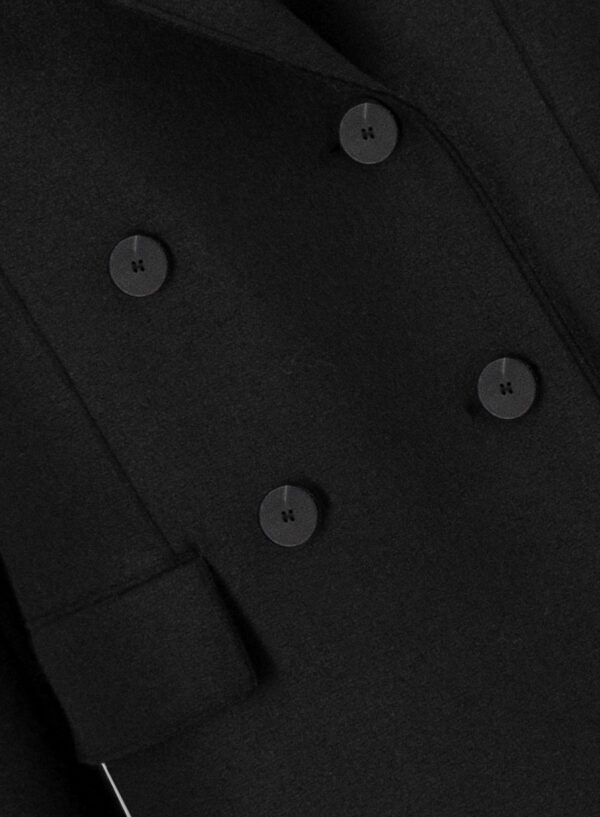 Women Long Double Breasted Coat - Image 5
