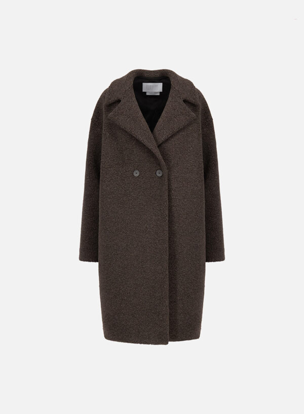 Woman Dropped Shoulder d.b Coat