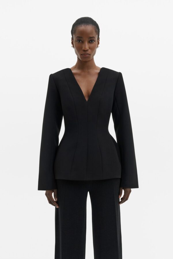 Ninni Cut Out Shoulder Hourglass Top - Image 2
