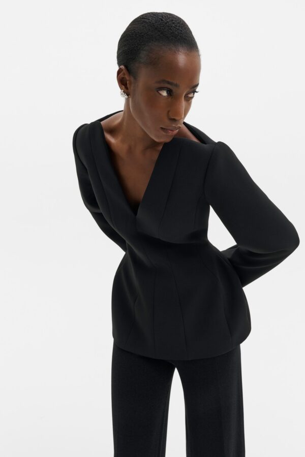 Ninni Cut Out Shoulder Hourglass Top - Image 4