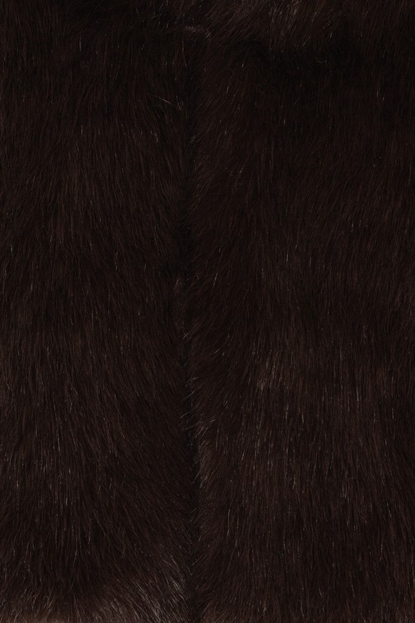 Faux Fur Cropped Jacket - Image 3