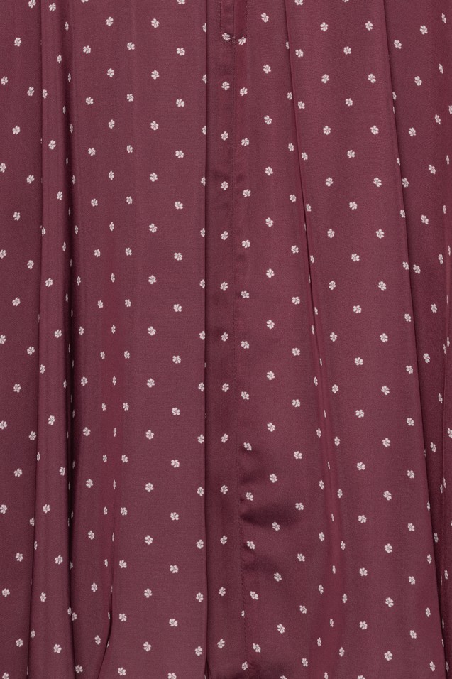 Dot Satin Bow Shirt - Image 5