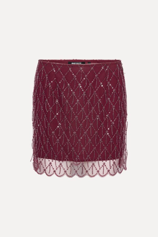 Sequins Mini Skirt