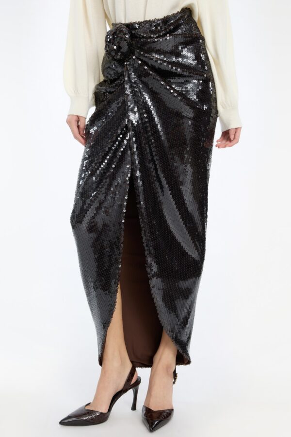 Sequins Knot Skirt - Image 2