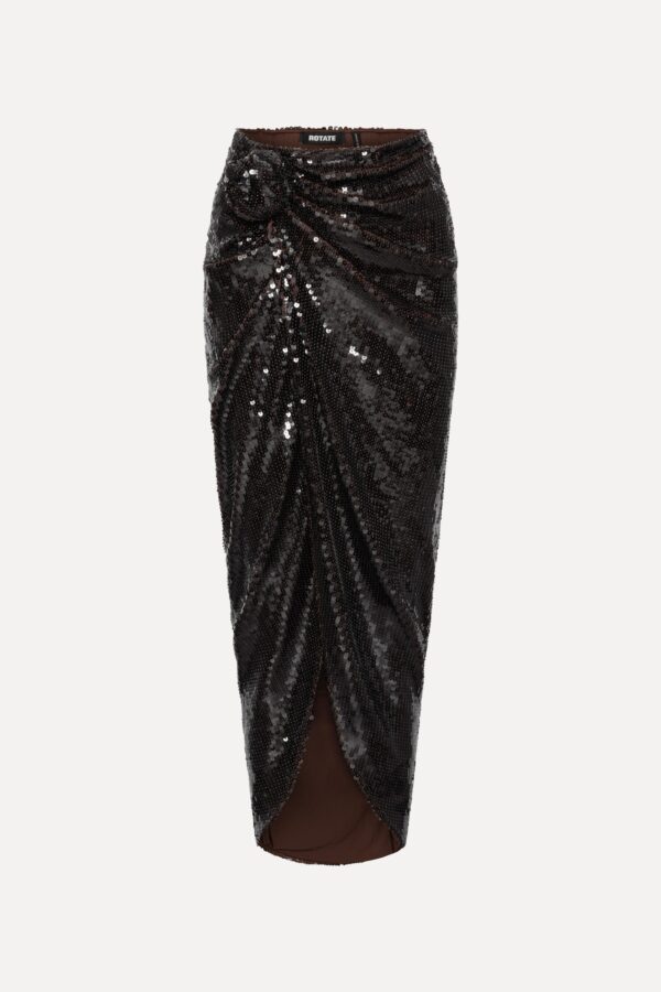 Sequins Knot Skirt - Image 4