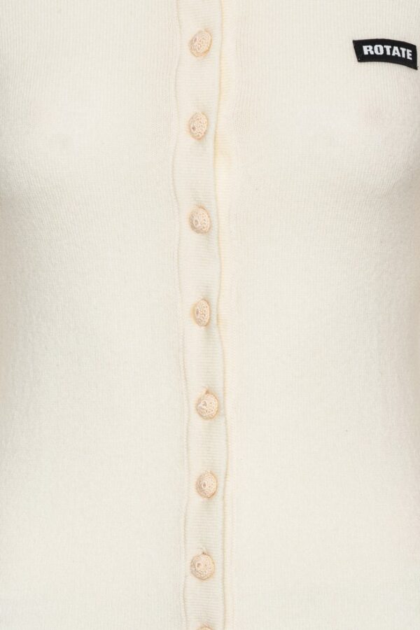 Knitted Polo Top - Image 3