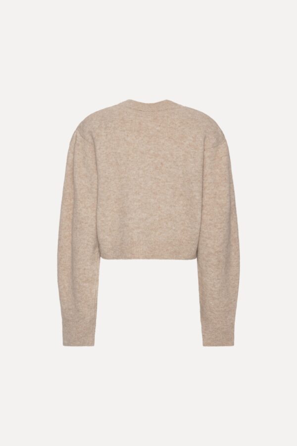 Knit Flower Jumper - Image 2