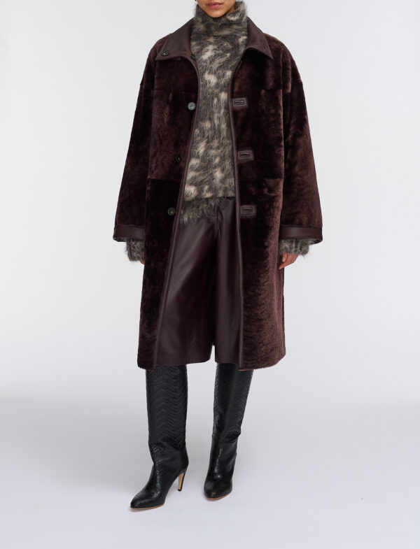 Ari Coat Natural Shearling