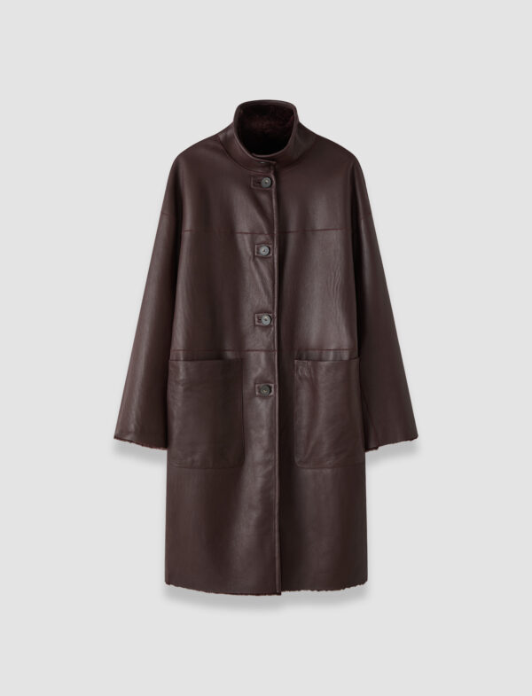 Ari Coat Natural Shearling - Image 2