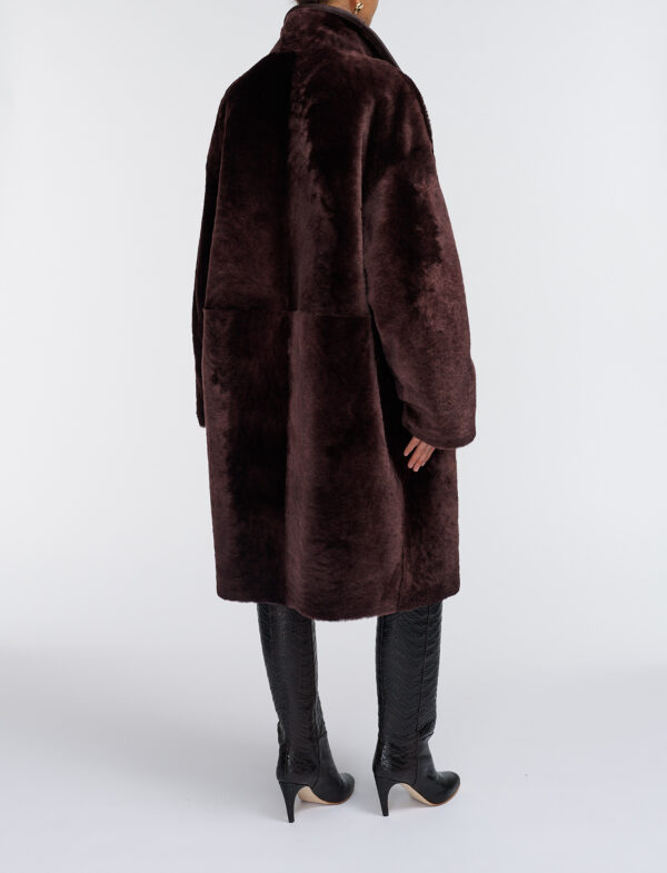 Ari Coat Natural Shearling - Image 3