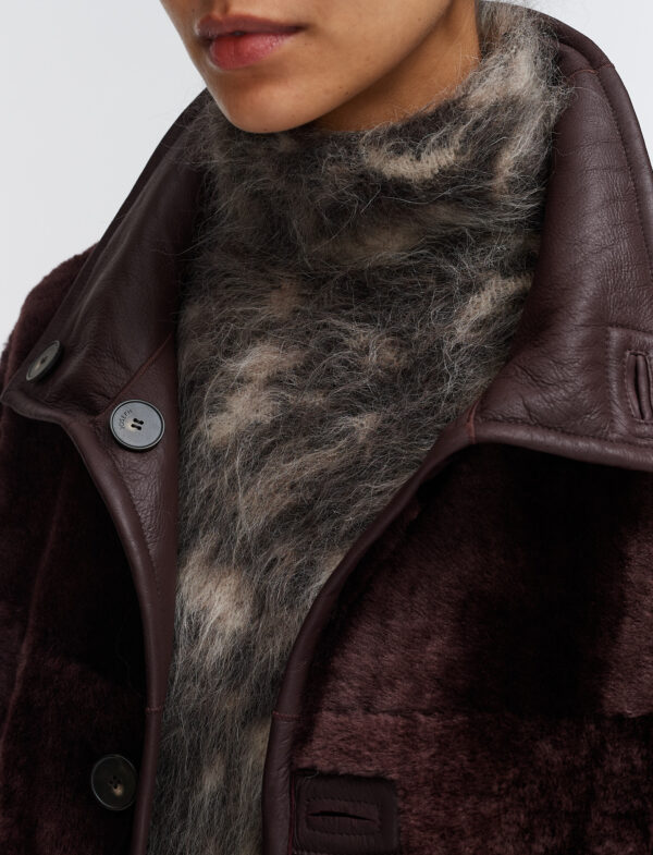 Ari Coat Natural Shearling - Image 6