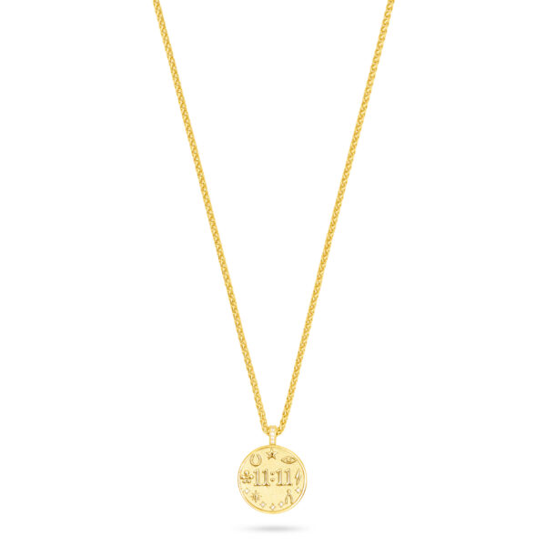 Lucky Amulet Pendant Necklace - 11:11
