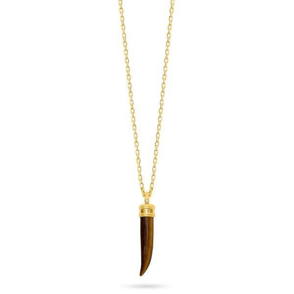 Tusk Pendant Necklace