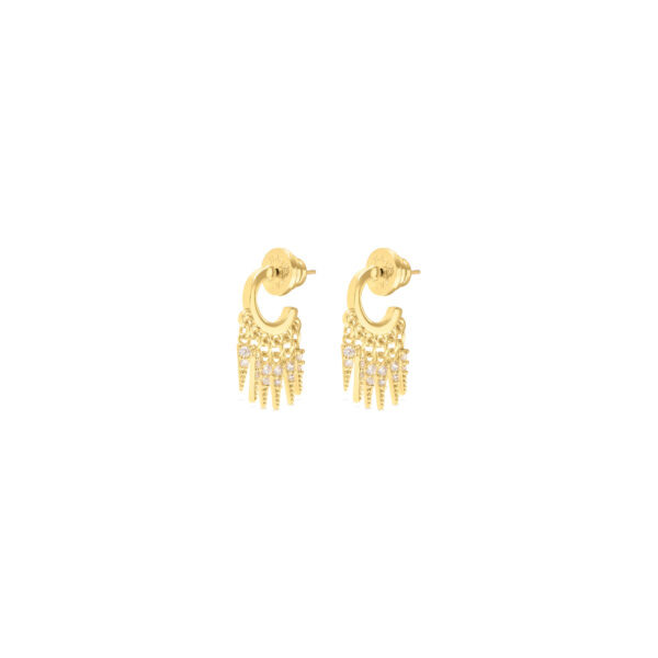 Spike Drop Earrings