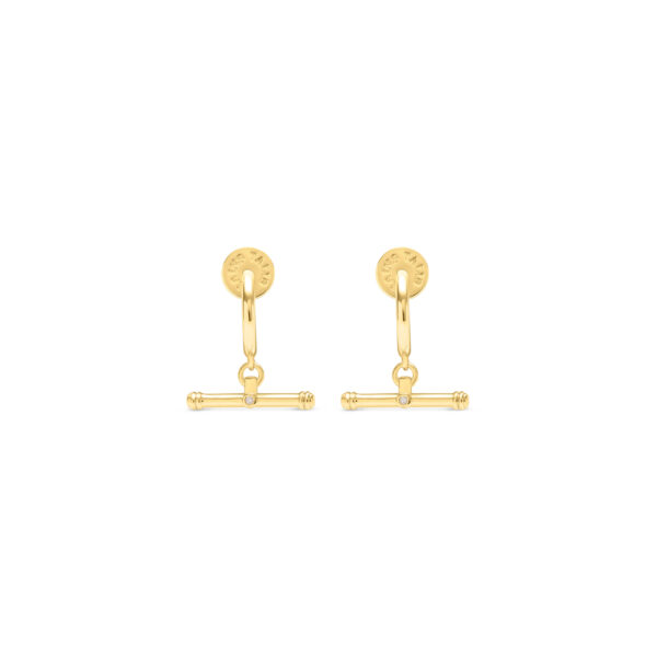 T- Bar Earrings Light